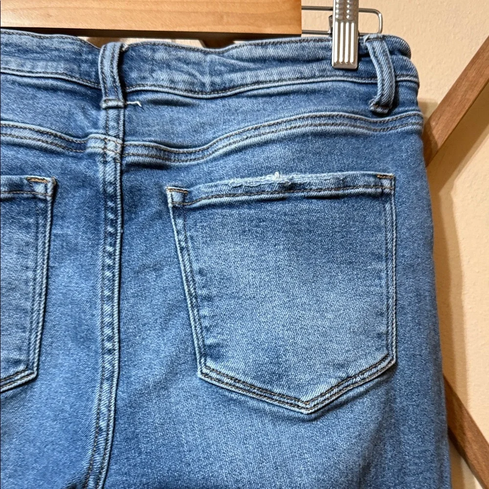 Altar'd State Distressed Ankle Jeans in Blue - Picture 8 of 8